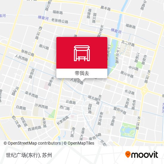 世纪广场(东行)地图