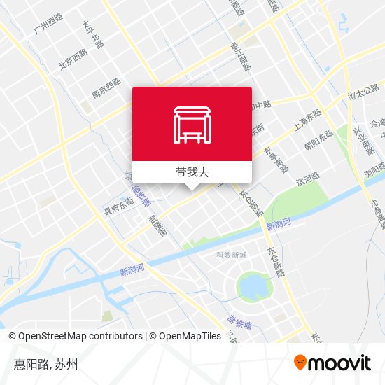 惠阳路地图