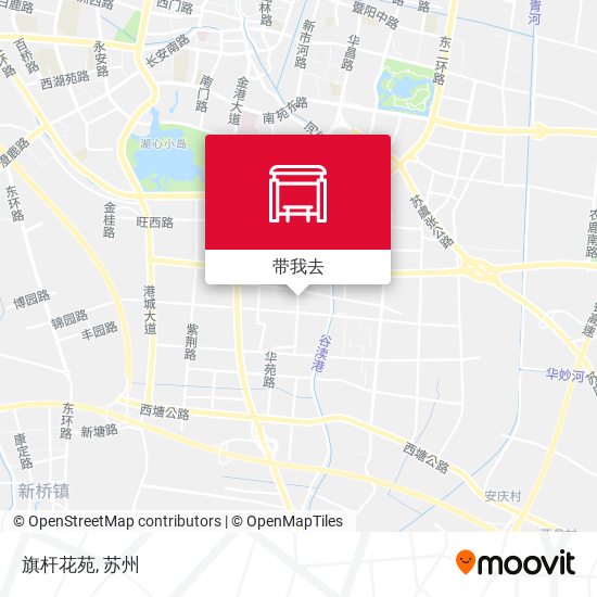 旗杆花苑地图