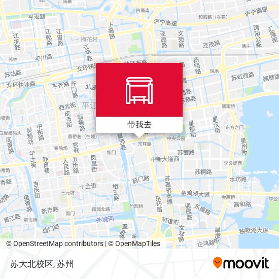 苏大北校区地图