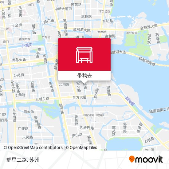 群星二路地图