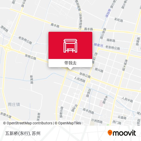 五新桥(东行)地图