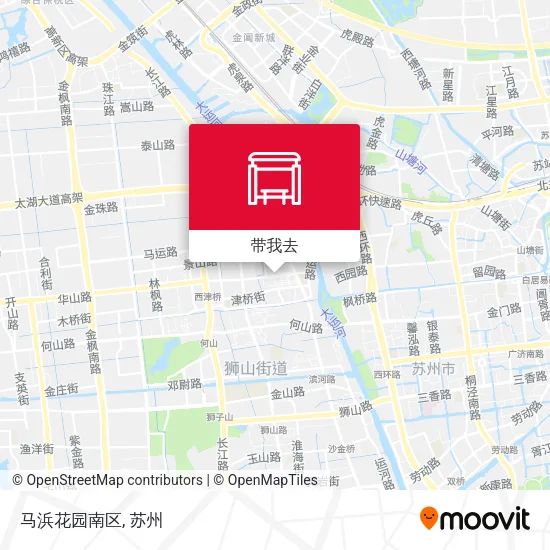 马浜花园南区地图