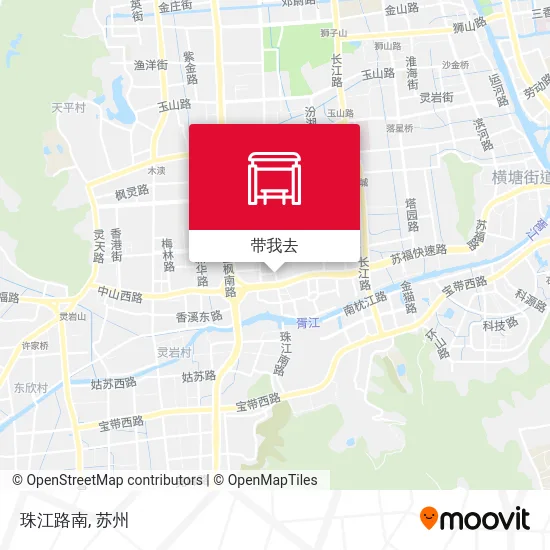 珠江路南地图