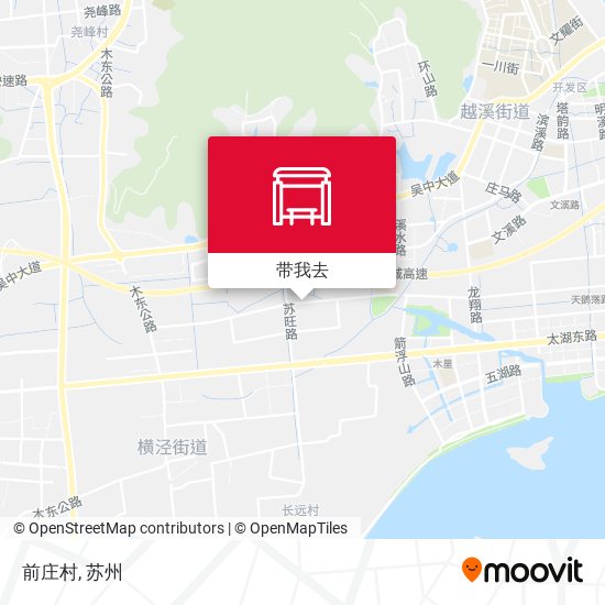 前庄村地图