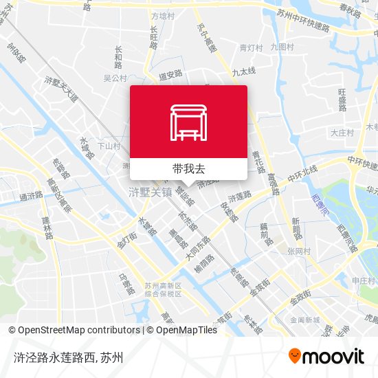 浒泾路永莲路西地图