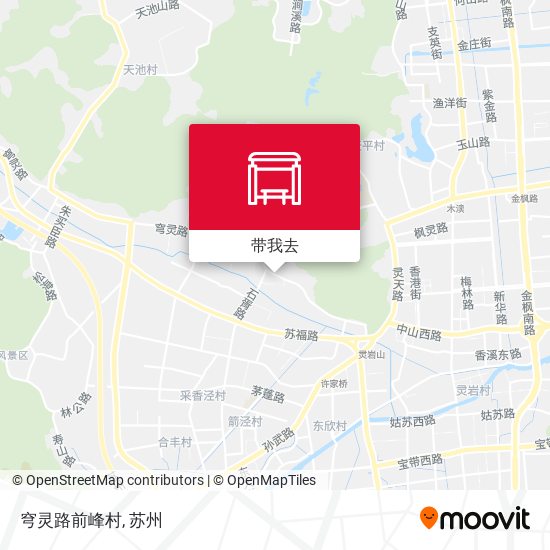 穹灵路前峰村地图