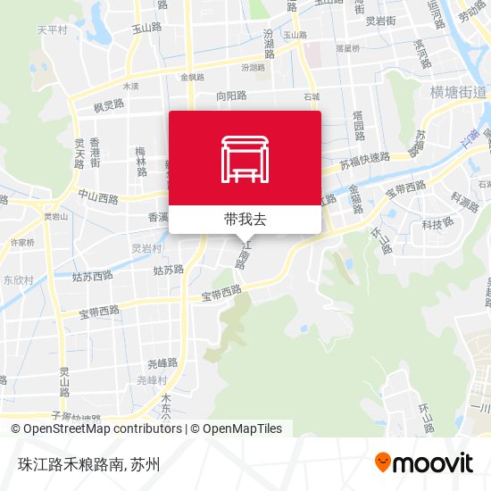 珠江路禾粮路南地图