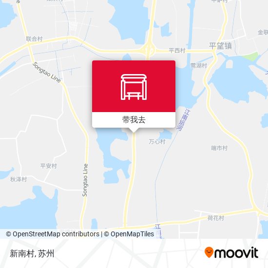 新南村地图