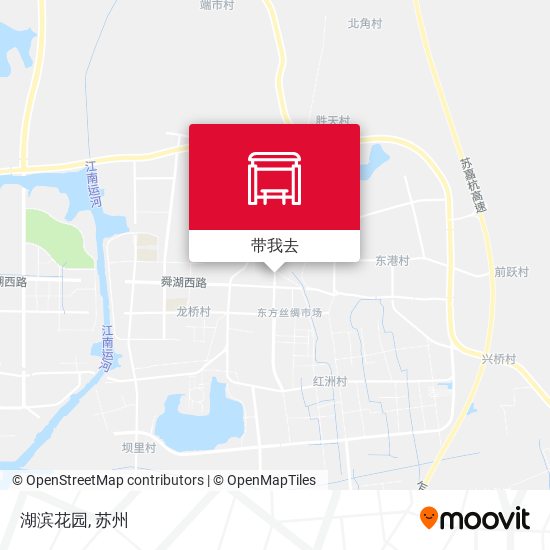 湖滨花园地图