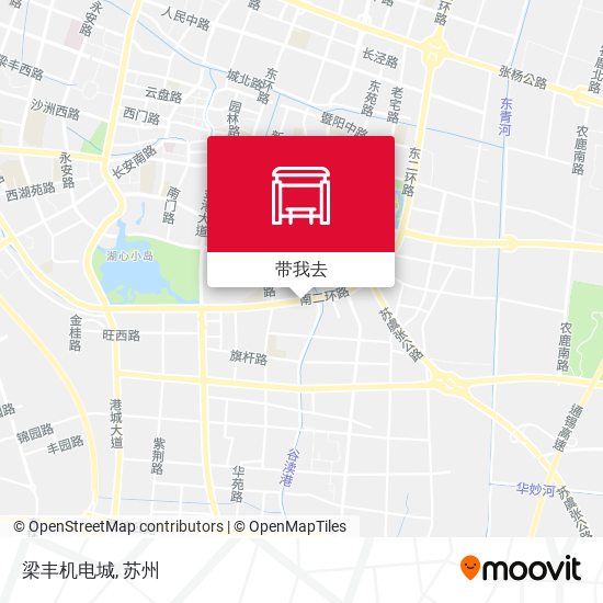 梁丰机电城地图