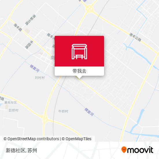 新德社区地图