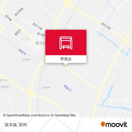 双丰路地图