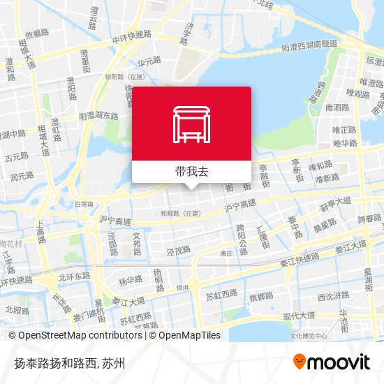 扬泰路扬和路西地图