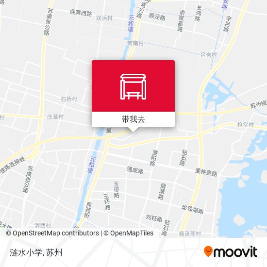 涟水小学地图