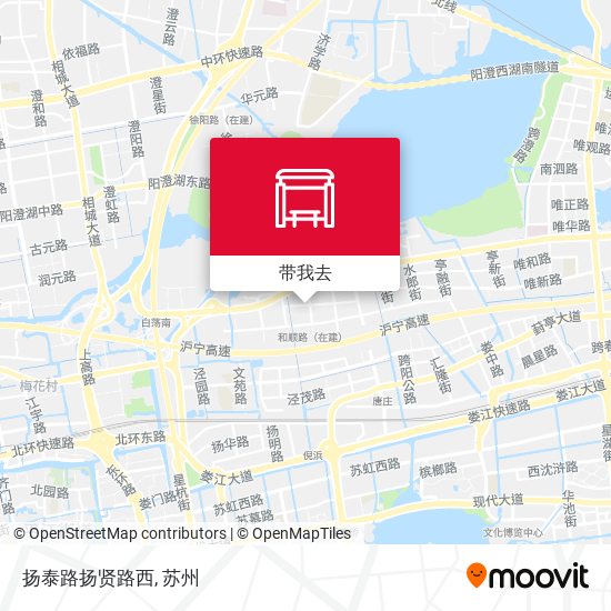 扬泰路扬贤路西地图