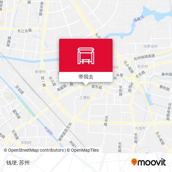 钱埂地图