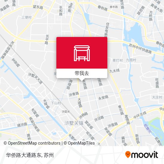 华侨路大通路东地图