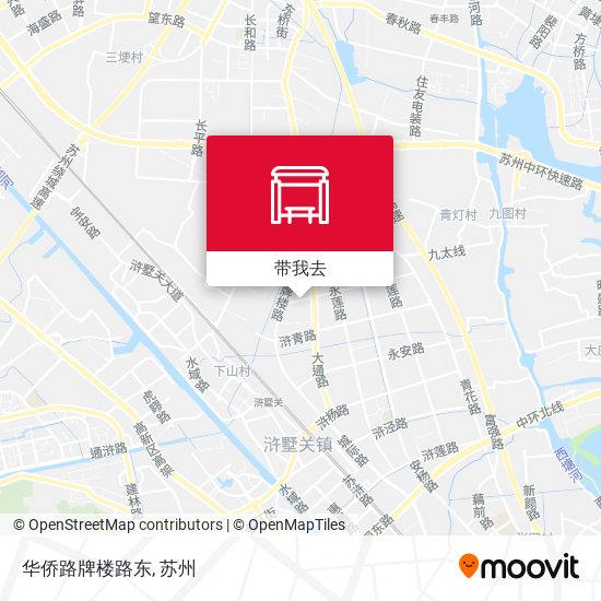 华侨路牌楼路东地图
