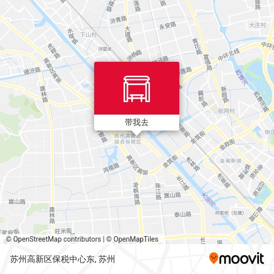 苏州高新区保税中心东地图
