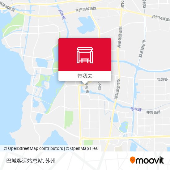 巴城客运站总站地图