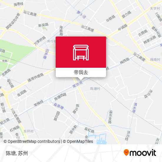 陈塘地图