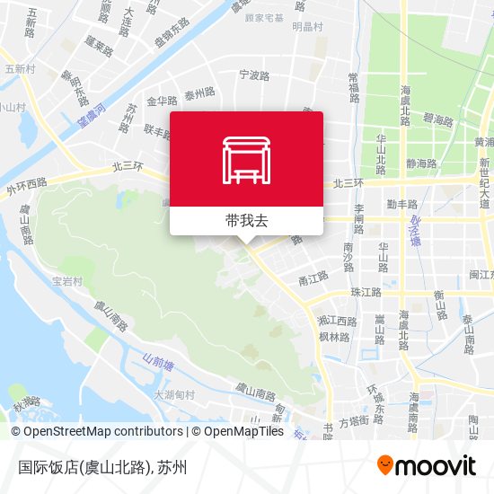 国际饭店(虞山北路)地图