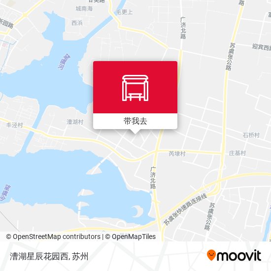 漕湖星辰花园西地图