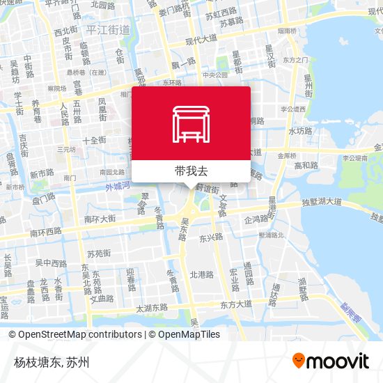 杨枝塘东地图