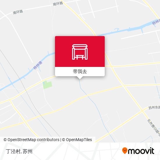 丁泾村地图