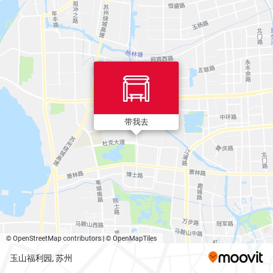 玉山福利园地图