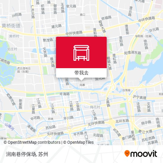 润南巷停保场地图