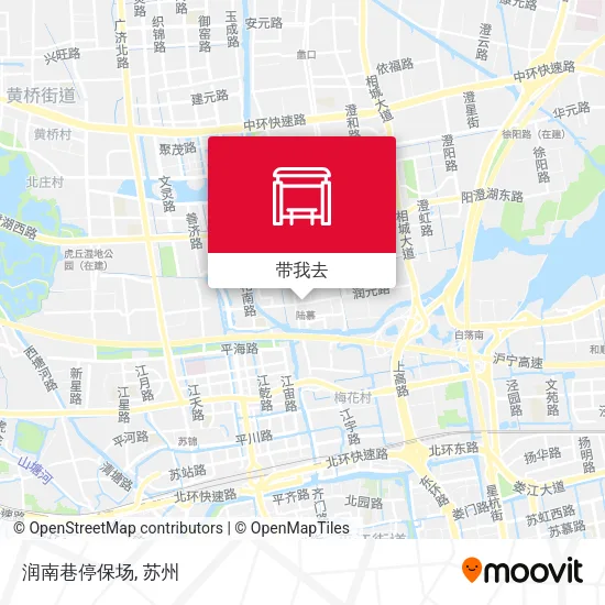 润南巷停保场地图