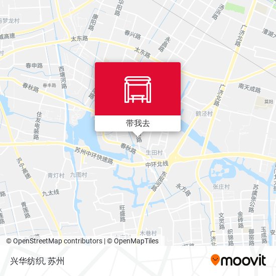 兴华纺织地图