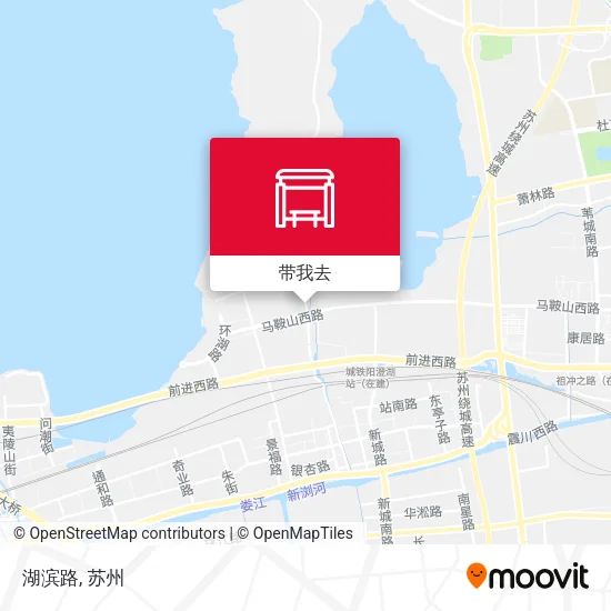 湖滨路地图