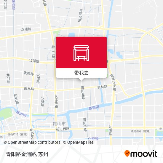 青阳路金浦路地图