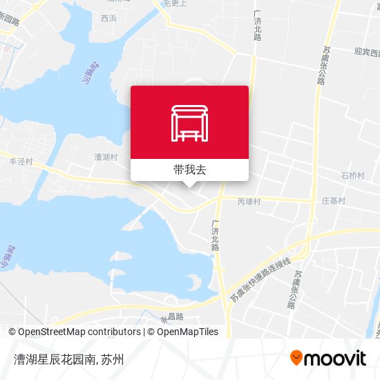 漕湖星辰花园南地图
