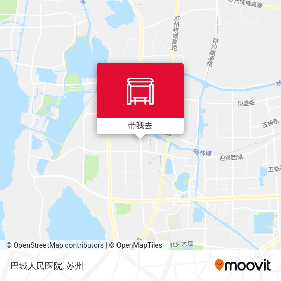 巴城人民医院地图