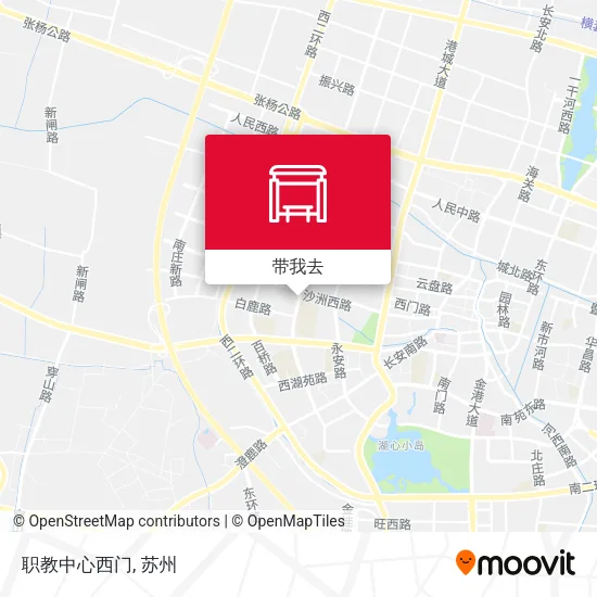 职教中心西门地图