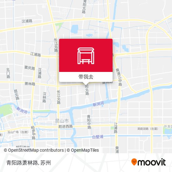 青阳路萧林路地图