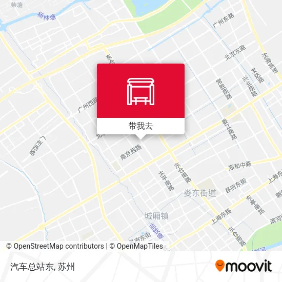 汽车总站东地图