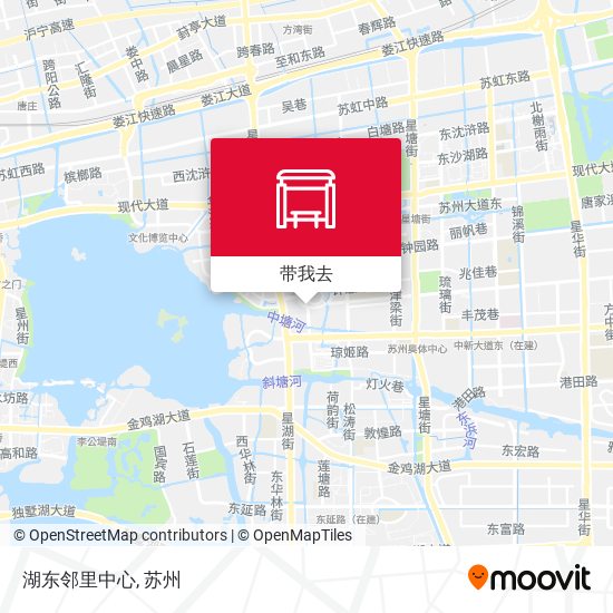 湖东邻里中心地图