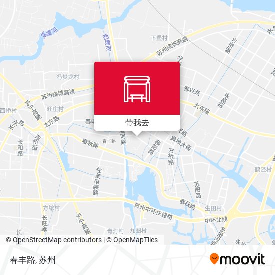 春丰路地图