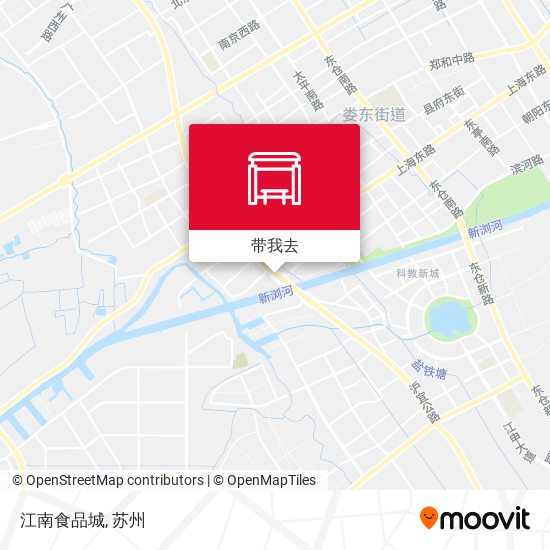 江南食品城地图