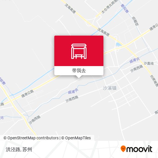 洪泾路地图