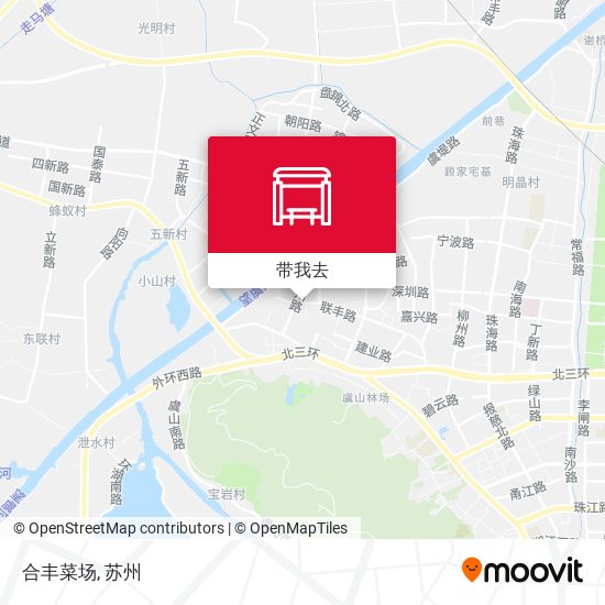 合丰菜场地图