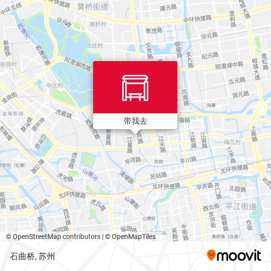 石曲桥地图