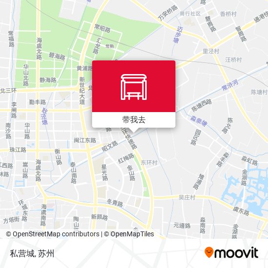 私营城地图