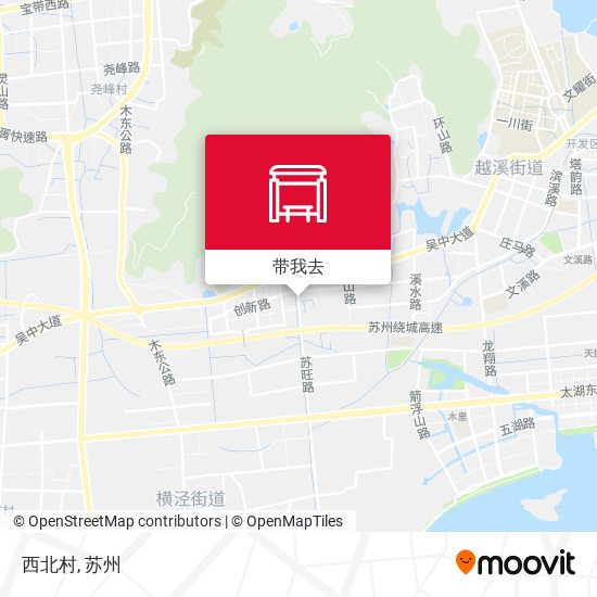 西北村地图