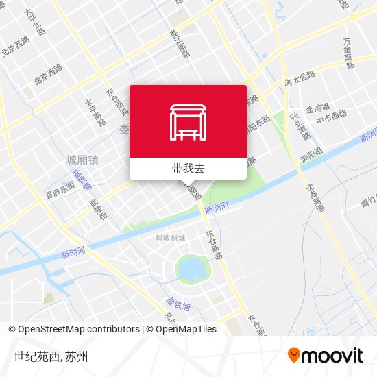 世纪苑西地图